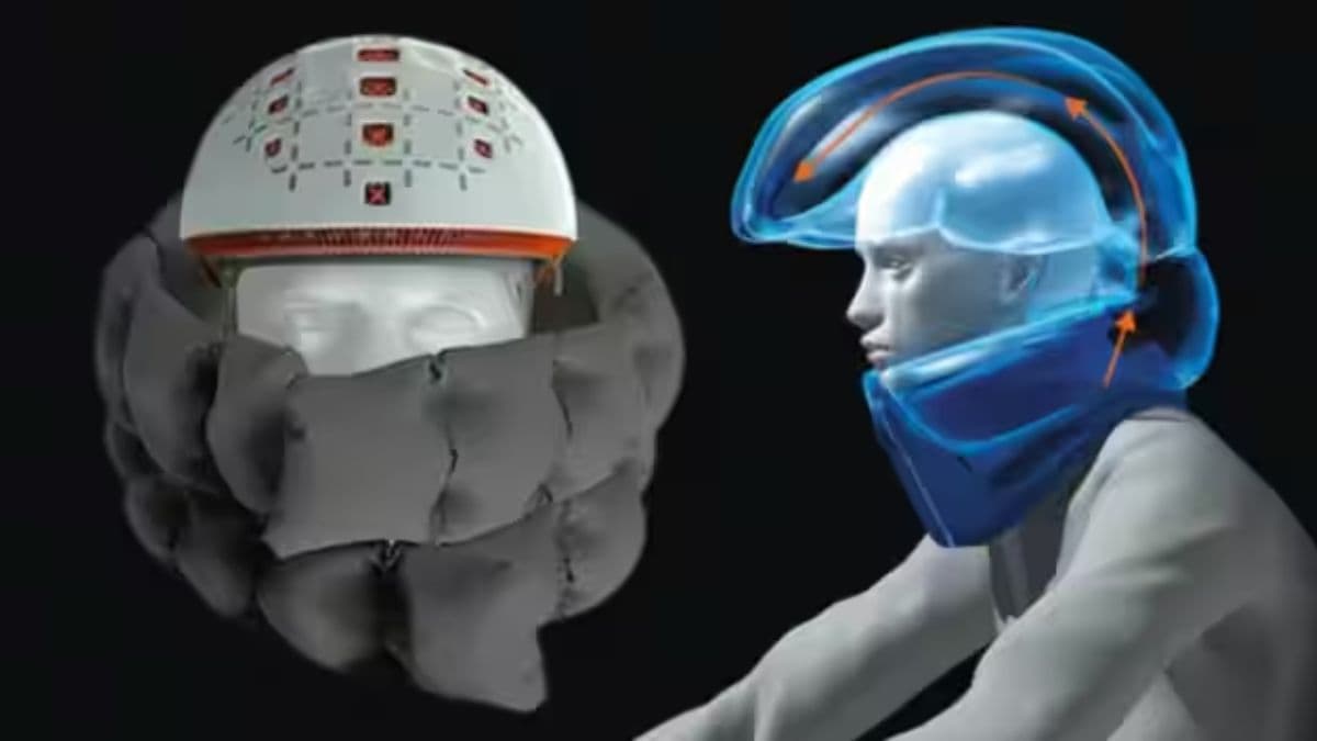 Airbag Helmet: 2 व्हीलर्स के लिए खुशखबरी! अब नॉर्मल नहीं एयरबैग से लैस खरीदें हेलमेट
