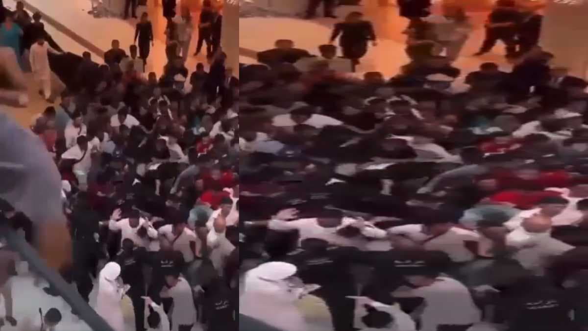 Apple Iphone 15 खरीदने के लिए टूट पड़े लोग, दुबई के मॉल में मची भगदड़, देखें Video