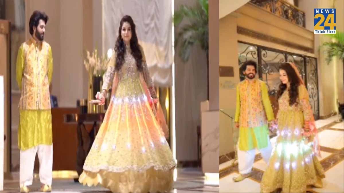 Video: पाकिस्तानियों ने कुछ ऐसा पहनाया, जो चमकने लगी दुल्हन...बोली- मेरे पति की ऐसी थी ख्वाहिश
