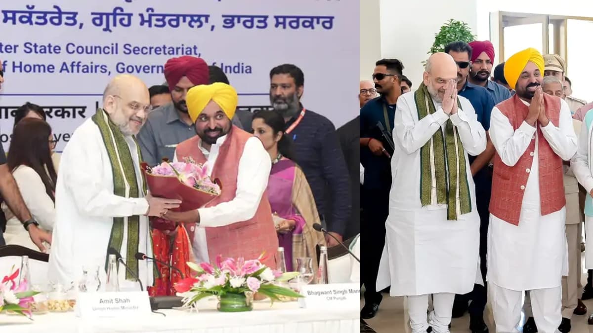 CM भगवंत मान ने केंद्रीय गृहमंत्री के समक्ष उठाए पंजाब के मसले; SYL नहर के निर्माण को फिर कहा 'ना', चंडीगढ़ भी मांगा
