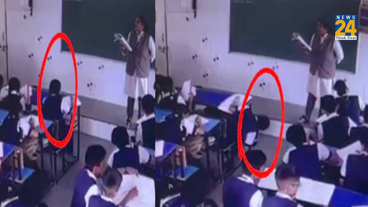 Watch Video: क्लासरूम में पढ़ते समय 12 साल की बच्ची को पड़ा दिल का दौरा, CCTV में कैद हुई मौत