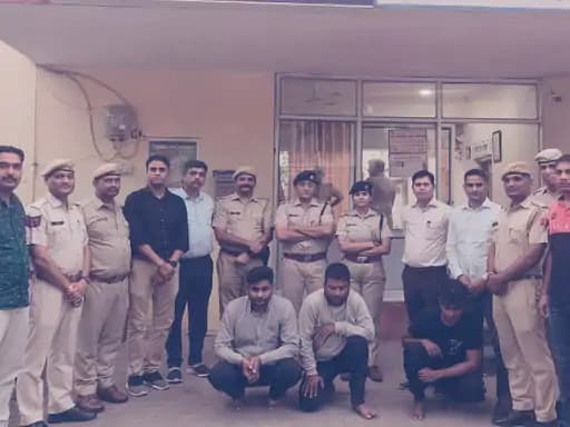 भीलवाड़ा में तीन करोड़ की चोरी का खुलासा, पुलिस ने 4 राज्यों से ढूंढ़ निकाले चोर