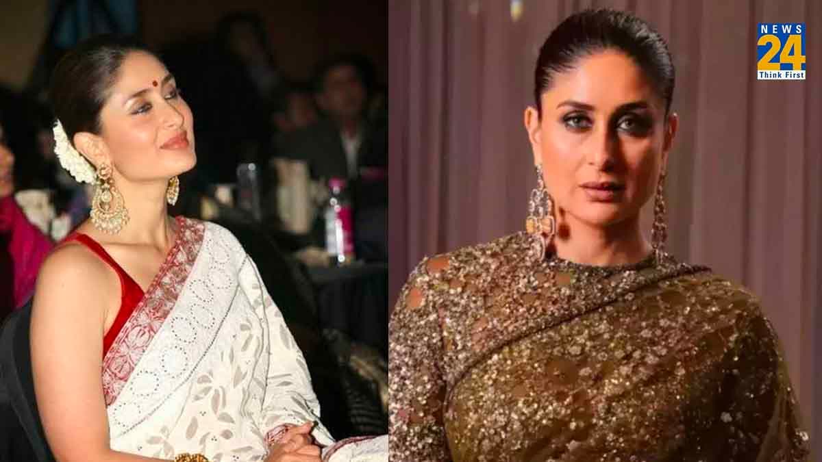 Fashion Tips: बढ़ती उम्र में दिखना चाहती हैं जवां तो ट्राई करें करीना कपूर के साड़ी स्टाइल