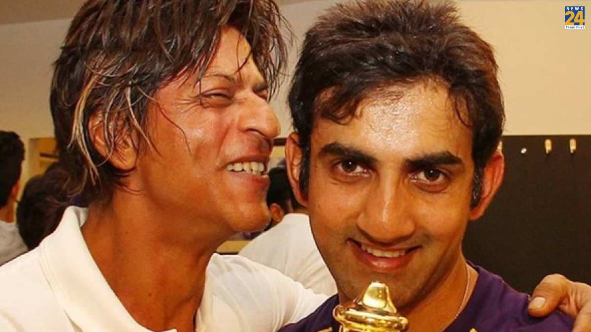 जब मिल बैठे 2 यार... वायरल फोटो में Shah Rukh Khan के साथ दिखें Gautam Gambhir, क्रिकेटर ने लिखी खूबसूरत बात