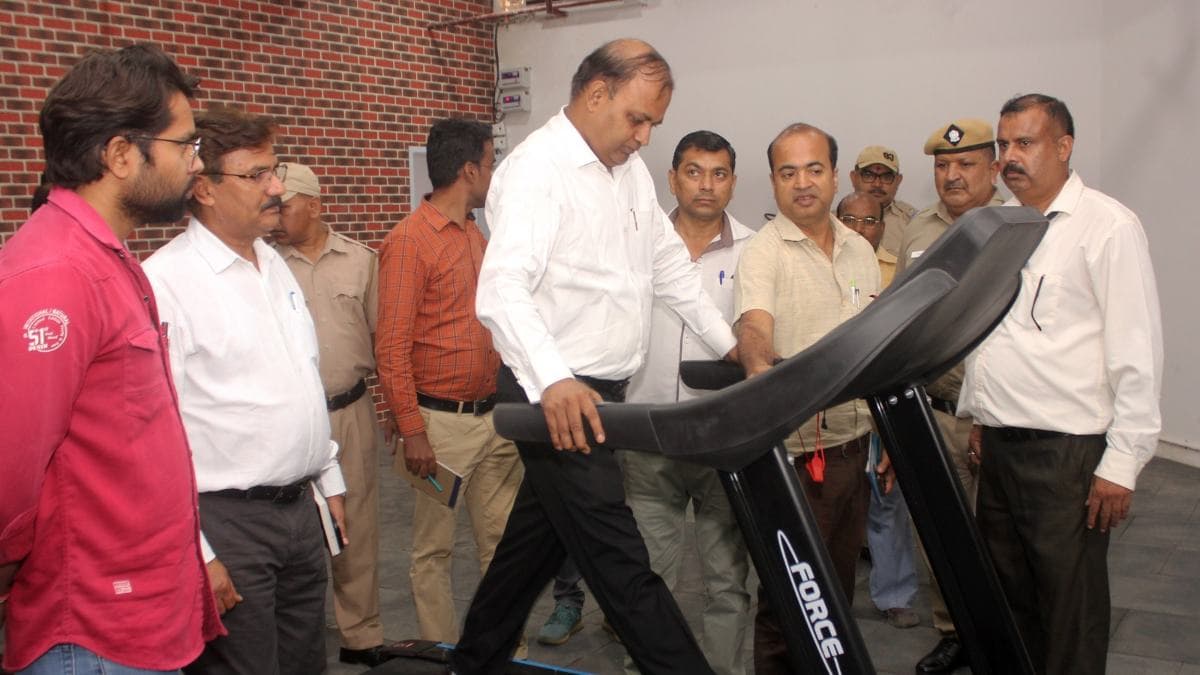 दिल्ली जल बोर्ड के कर्मचारी अब होंगे फिट, हेडक्वार्टर में बनाया गया जिम