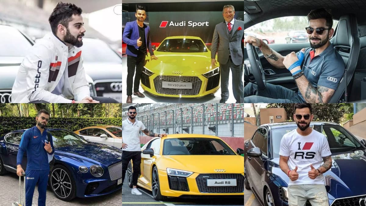 क्रिकेट के किंग Virat Kohli की कार कलेक्शन देखकर आप रह जाएंगे दंग