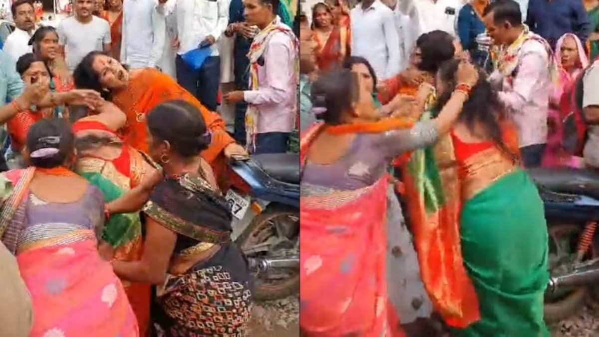 'नारी शक्ति' पर जागरूक कर रही थी भाजपा, सड़क पर महिला कार्यकर्ताओं में हो गई मारपीट, वीडियो वायरल