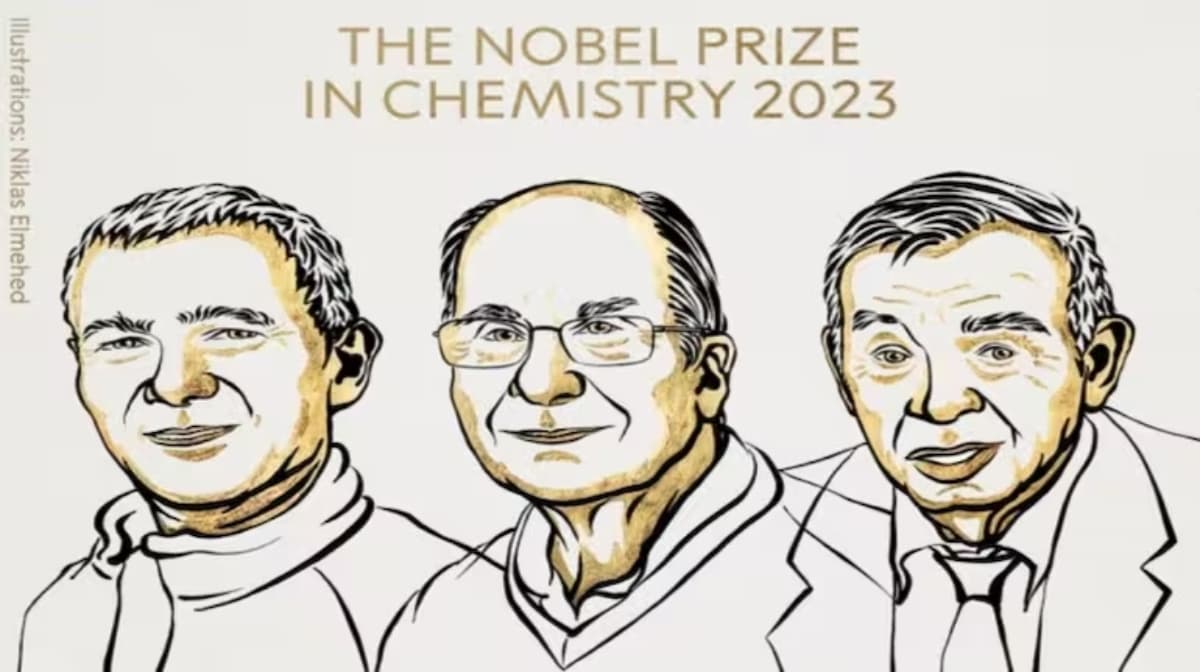 Nobel Prize 2023: क्वांटम डॉट्स पर खोज करने के लिए दो अमेरिकी और एक रूसी को मिला Chemistry का नोबेल पुरस्कार