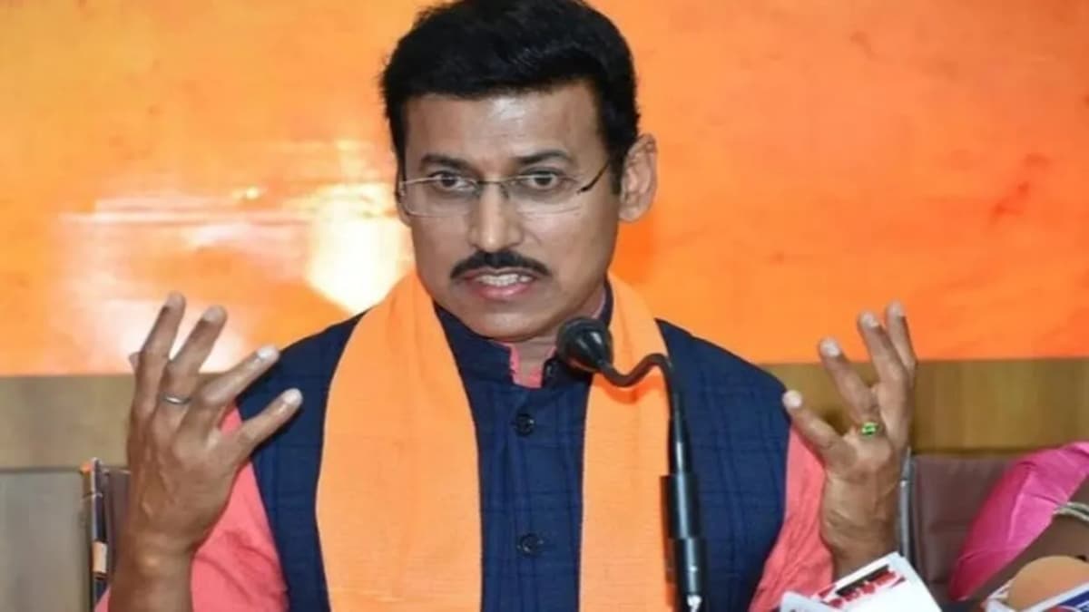 Rajasthan Election 2023: झोटवाड़ा में काले झंडे दिखाए जाने पर राज्यवर्धन राठौड़ का बयान, बोले - विरोध करने के लिए थोड़ी एनर्जी चाहिए
