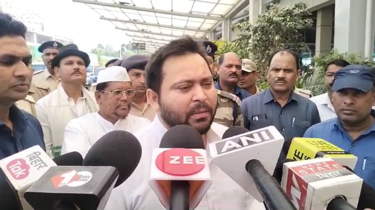 तेजस्वी यादव दिल्ली रवाना, पटना एयरपोर्ट पर बोले- पांचों राज्यों में हार रही बीजेपी