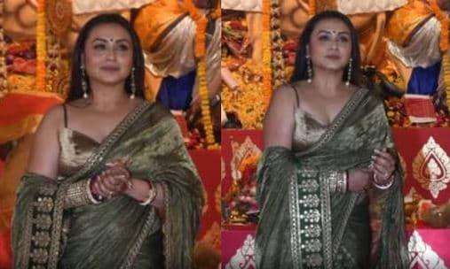 दुर्गा पूजा उत्सव में बॉलीवुड सितारों का अंदाज, सुष्मिता सेन के बाद, इस एक्ट्रेस ने धुनुंची नृत्य करके बटोरी सुर्खियां, सोशल मीडिया पर छाया वीडियो