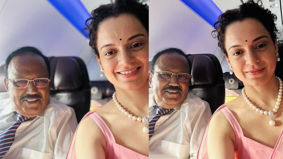 आखिर Ajit Doval से क्यों मिलीं Kangana Ranaut? पोस्ट शेयर कर दी जानकारी