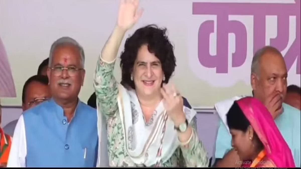 Chhattisgarh Assembly Election: प्रियंका गांधी ने गुजरात मॉडल को फेल बताया, बोलीं- मोदी ने कभी गरीबों का नहीं सोचा