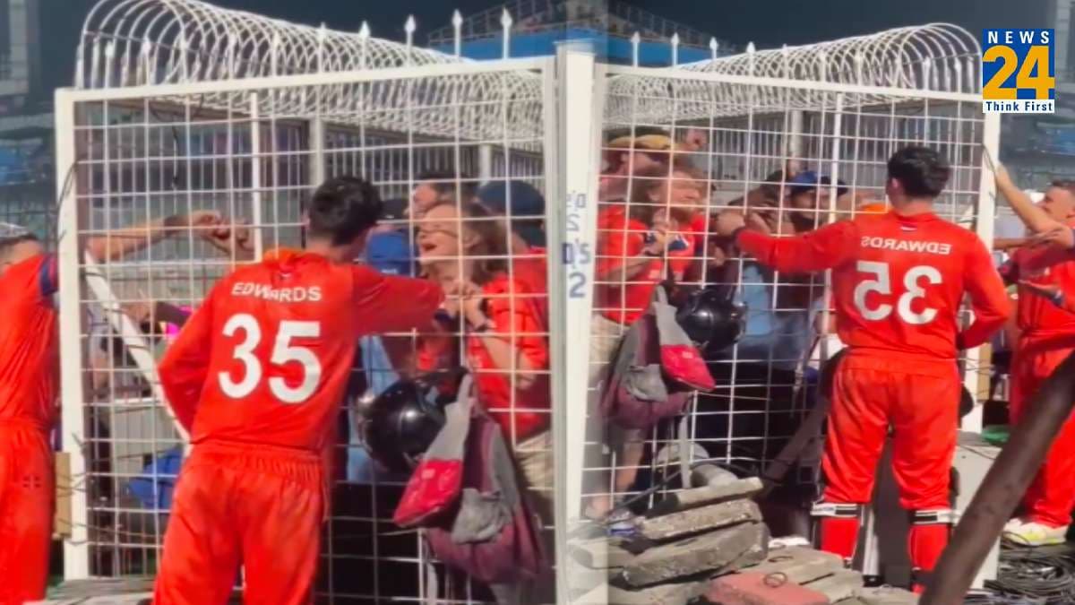 'बड़ी मुश्किल बाबा बड़ी मुश्किल', कैप्टन मिला रहा था लोगों से हाथ, किस करने दौड़ पड़ी महिला