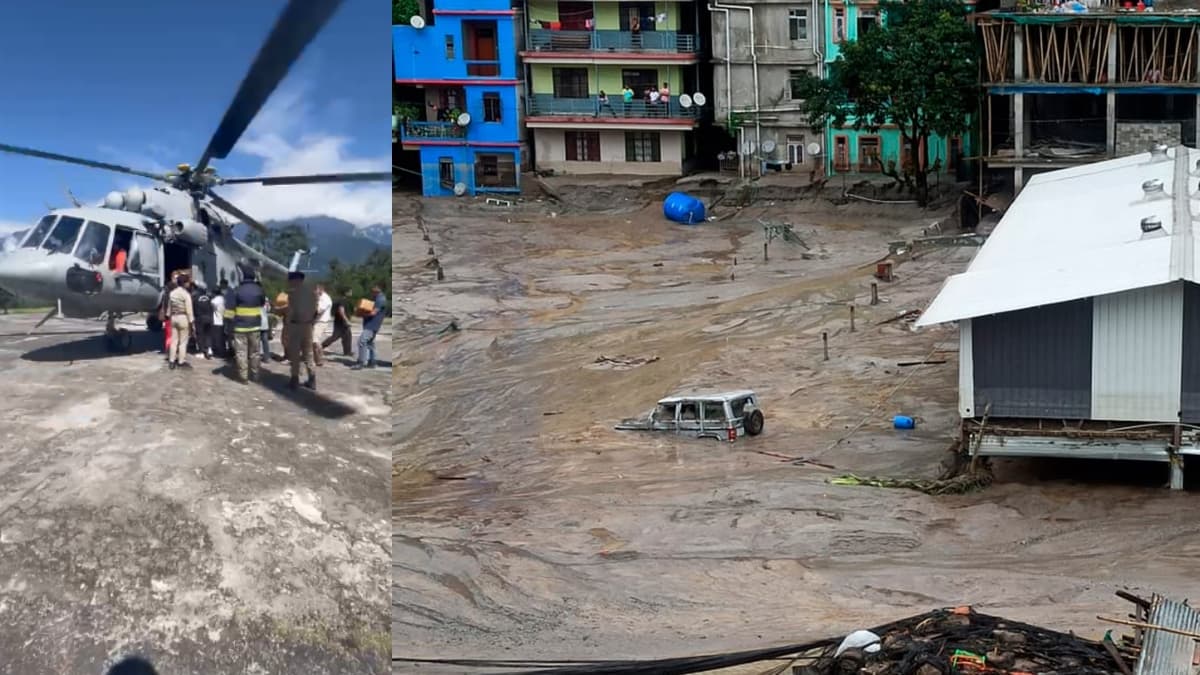 सिक्किम में बचाव अभियान जारी, इंडियन एयरफोर्स ने 176 लोगों की बचाई सुरक्षित जान, कई लापता