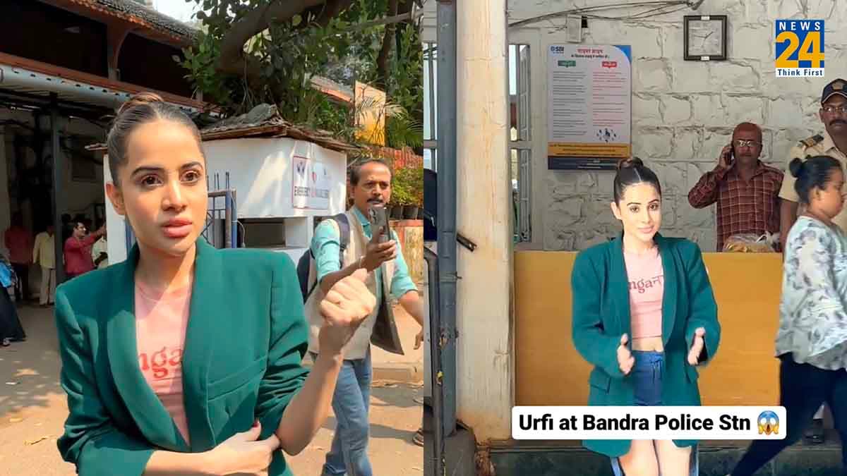 Urfi Javed पहुंची बांद्रा पुलिस स्टेशन, आखिर क्या है मामला...?