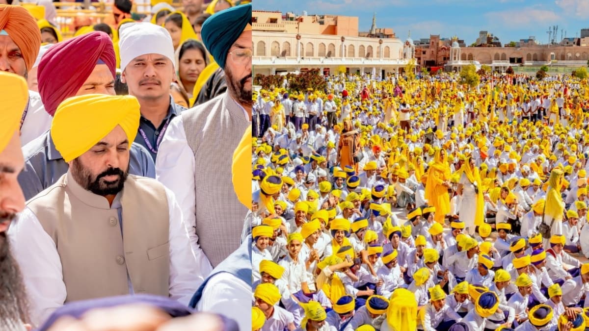 पंजाब को नशा मुक्त करने के लिए CM की अरदास, गोल्डन टेंपल में पीली पगड़ी पहन जुटे मंत्री-विधायक और हजारों लोग
