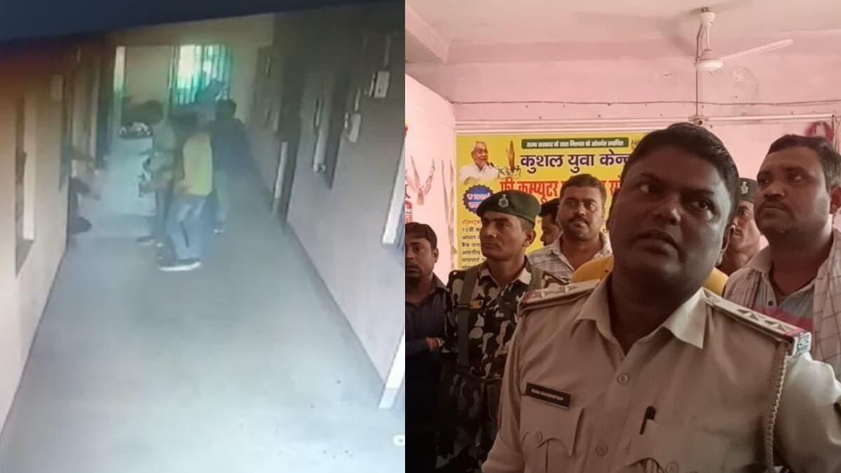 पीने के लिए पानी मांगा, कनपटी पर पिस्तौल तानी और लूट ले गए 5 लाख कैश...CCTV में कैद वारदात
