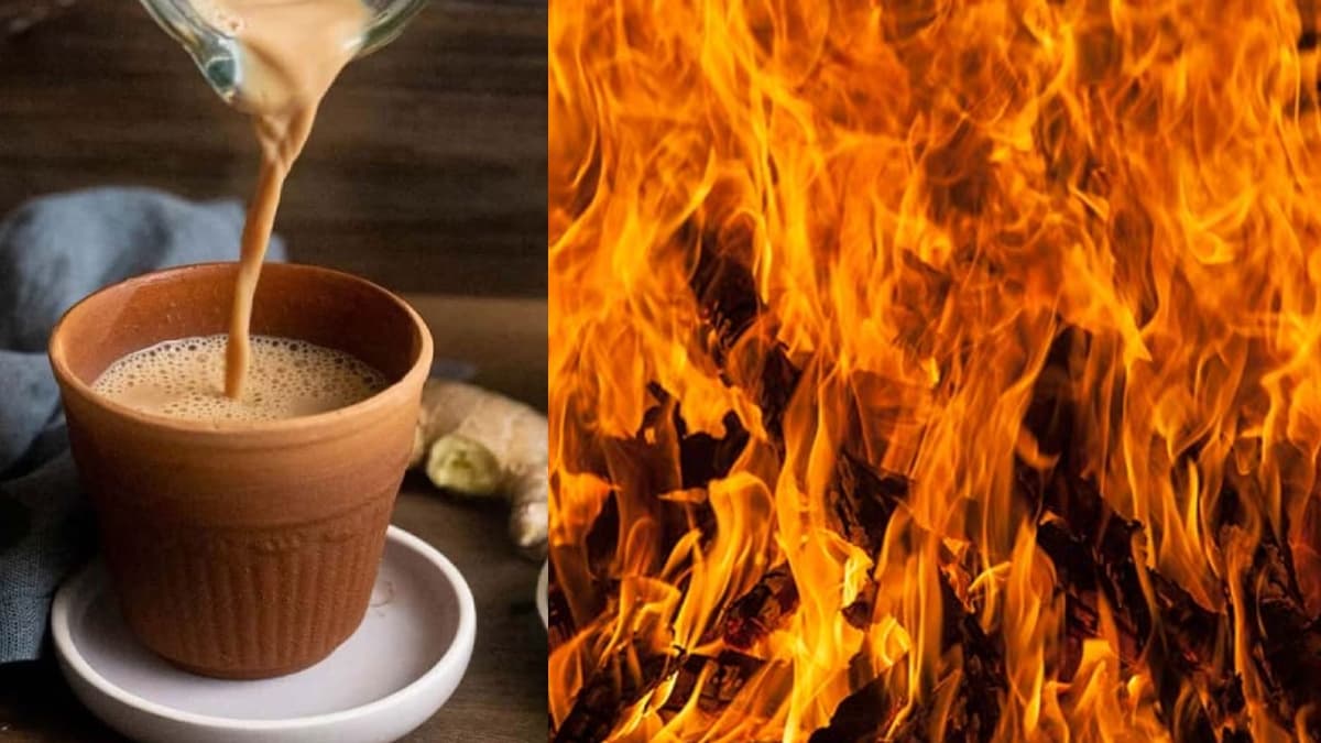 बहू चाय देने में लेट हुई, नाराज ससुर ने खुद पर पेट्रोल छिड़का और आग लगाई, मौके पर दम तोड़ा