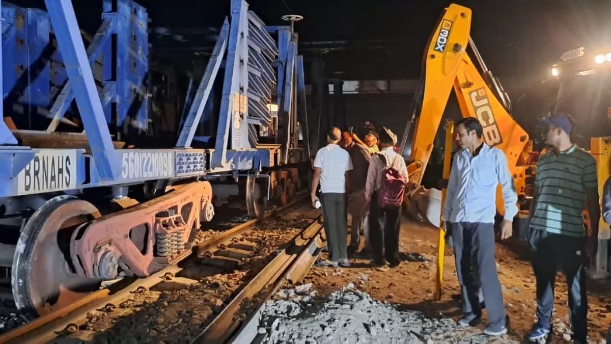 यात्रीगण कृप्या ध्यान दें! पंजाब में ट्रेन सफर करने में आज परेशानी होगी, ट्रेन के डिब्बे पटरी से उतरे