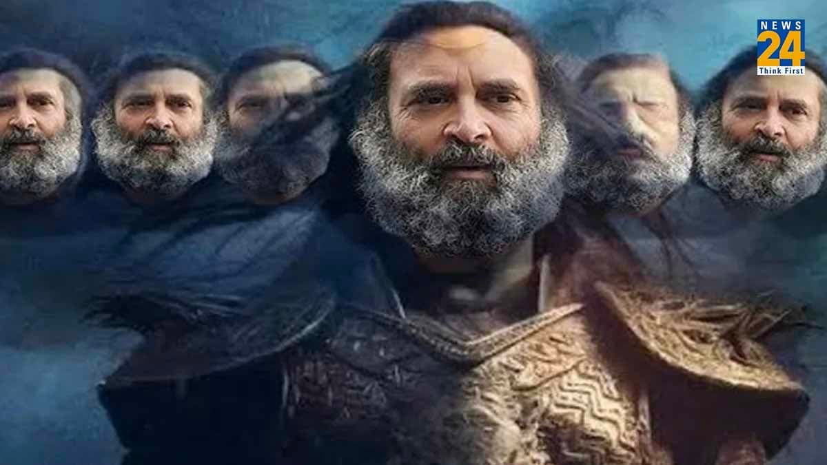 राहुल को रावण बताने पर बढ़ा बवाल, कांग्रेस बोली-पोस्टर बीजेपी नेता का होता, तो अब तक...
