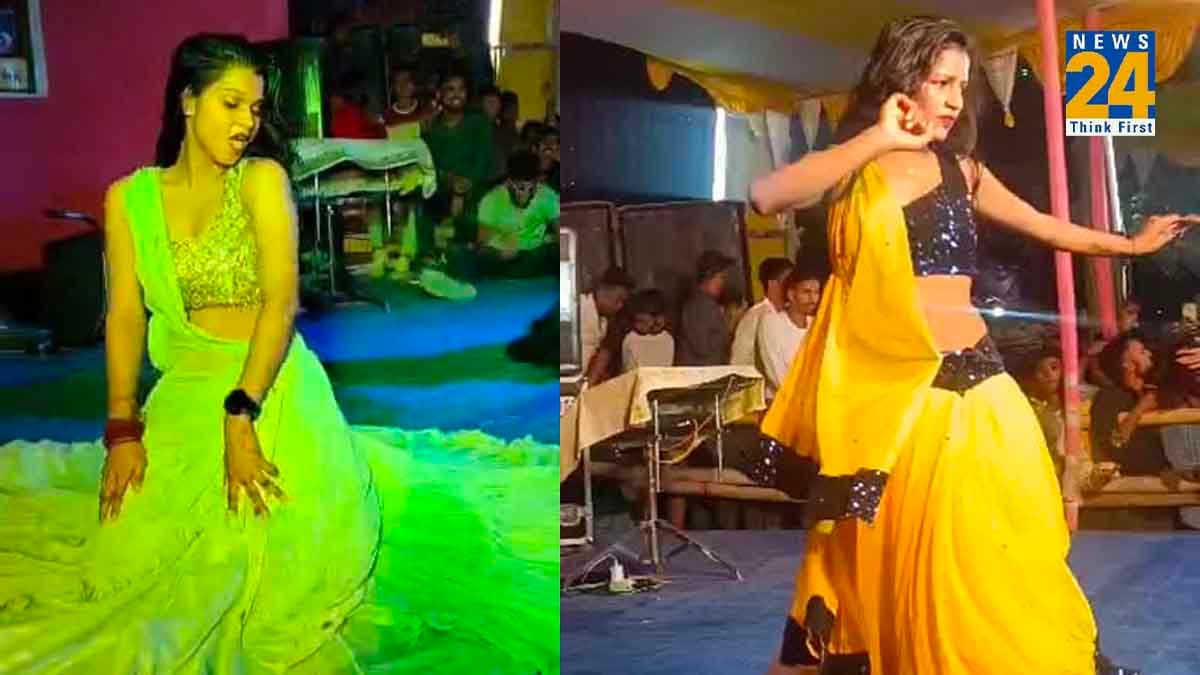 पतली कमरिया जिंदगी भर रहीं ये राजा जी... पूजा के पंडाल में सारी रात होता रहा अश्लील डांस