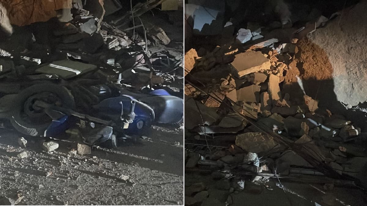 Madhya Pradesh Building Collapsed Madhya Pradesh Building Collapsed