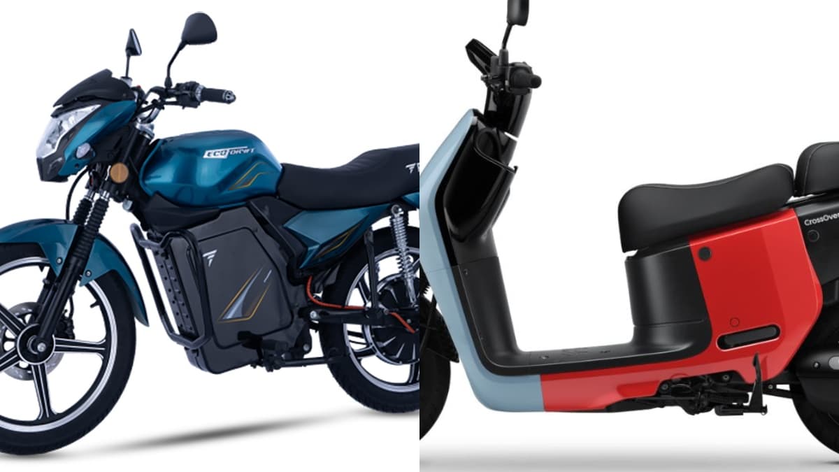  Pure EV electric motorcycle ecoDryft 350 Launch Gogoro Crossover E-Scooter