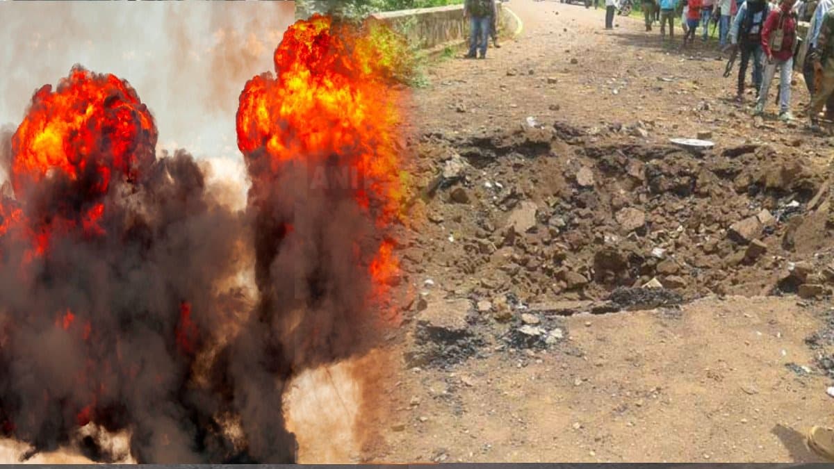 Chhattisgarh के नारायणपुर में नक्सलियों ने किया IED ब्लास्ट, 2 मजदूरों की मौत और एक घायल