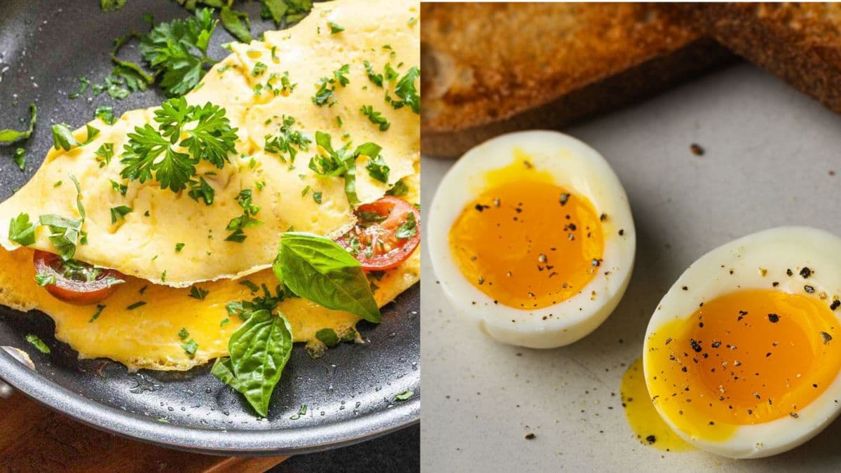 Boiled Egg or Omelette सेहत के लिए क्या है ज्यादा फायदेमंद