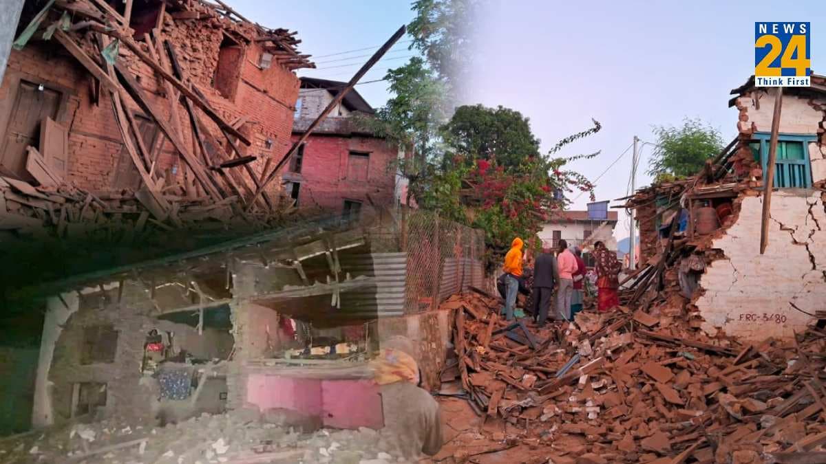 Nepal Earthquake: ताश के पत्तों की तरह बिखर गए मकान, Photos-Videos में देखें तबाही का मंजर
