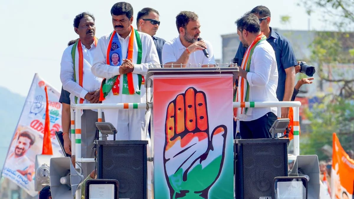 Assembly Elections 2023: राहुल गांधी ने कहा-कांग्रेस के तूफान का गवाह बनेगा तेलंगाना; KCR पर निशाना-जिस स्कूल में आप पढ़े, वो हमने बनाया