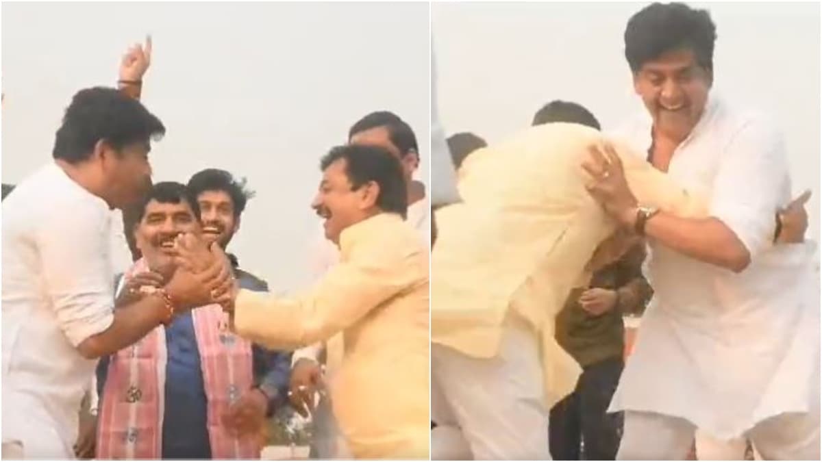 कुश्ती के दंगल में उतरे यूपी के दो सांसद... जोर लगाकर देने लगे पटकनी, नजारा देख मचने लगा शोर, Video