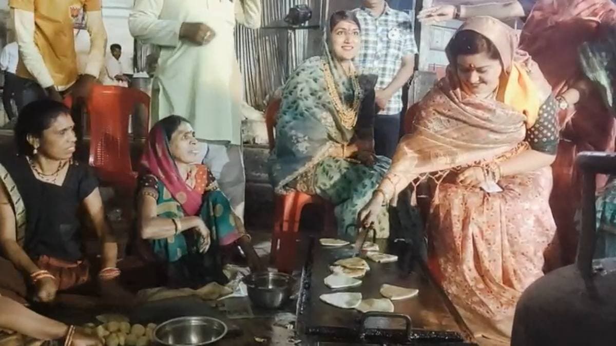 कैलाश विजयवर्गीय की बहू का पराठे सेकते हुए Video Viral, कांग्रेस का तंज- हारने के बाद यही काम करेंगे