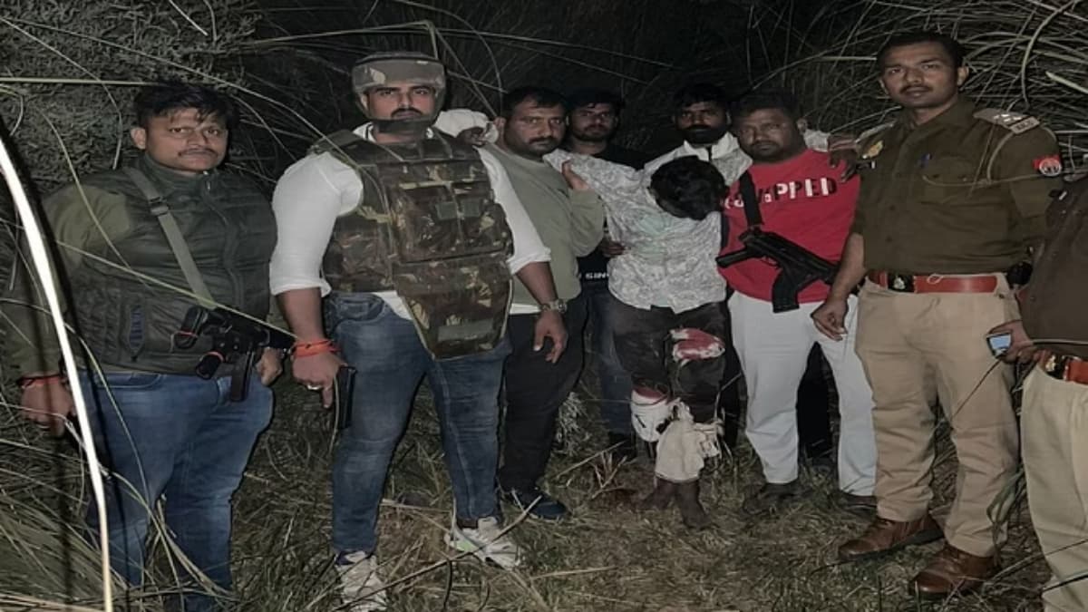 योगी सरकार की पुलिस फिर एक्शन में; एनकाउंटर में रेप पीड़िता के हत्यारे को मारी गोली