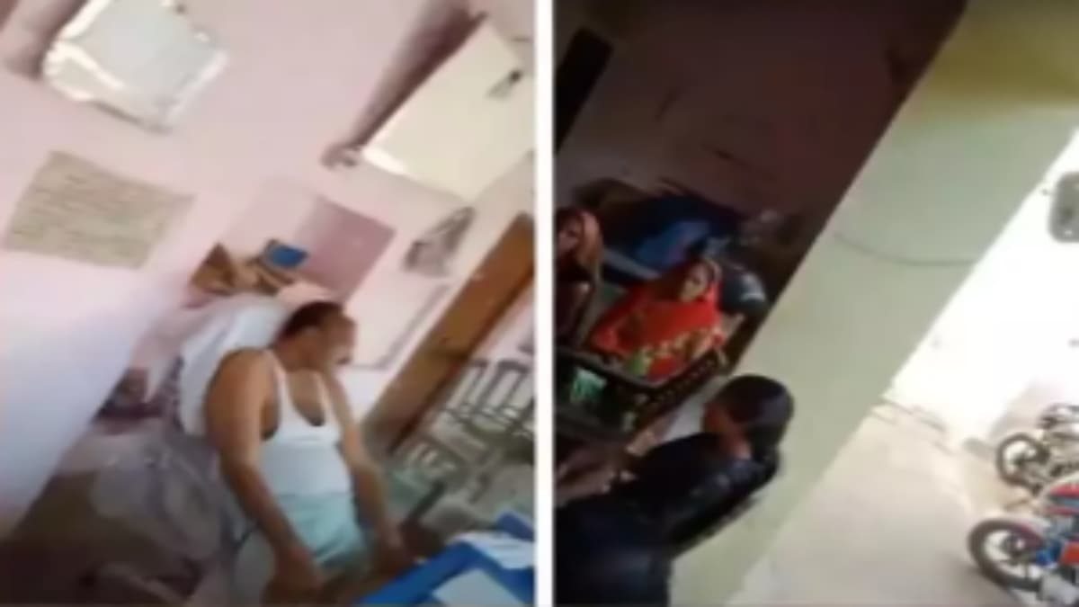 फरियाद लेकर चौकी पहुंची महिलाएं हो गईं शर्मसार, जब अर्धनग्न हालत में बैठा मिला थानेदार; वीडियो हुआ Viral