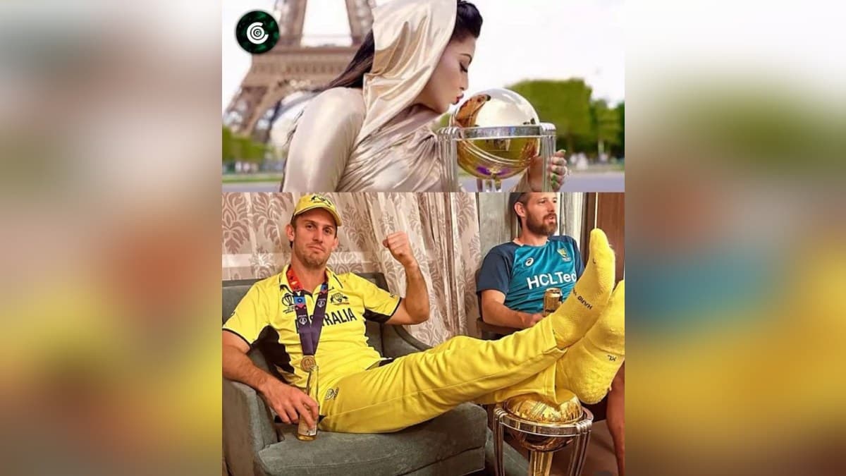 विश्व कप ट्रॉफी का मजाक उड़ाने पर उर्वशी ने मिशेल मार्श की लगाई लताड़, बोलीं- कुछ तो सम्मान करना सीखो
