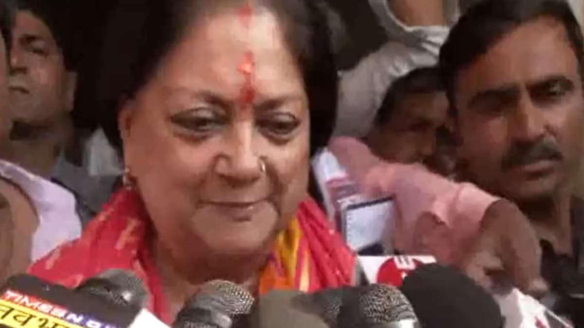 राजनीति से रिटायर नहीं हो रहीं वसुंधरा राजे; नामांकन भरने के बाद बोलीं-ऐसा कुछ भी अपने मन में न रखें