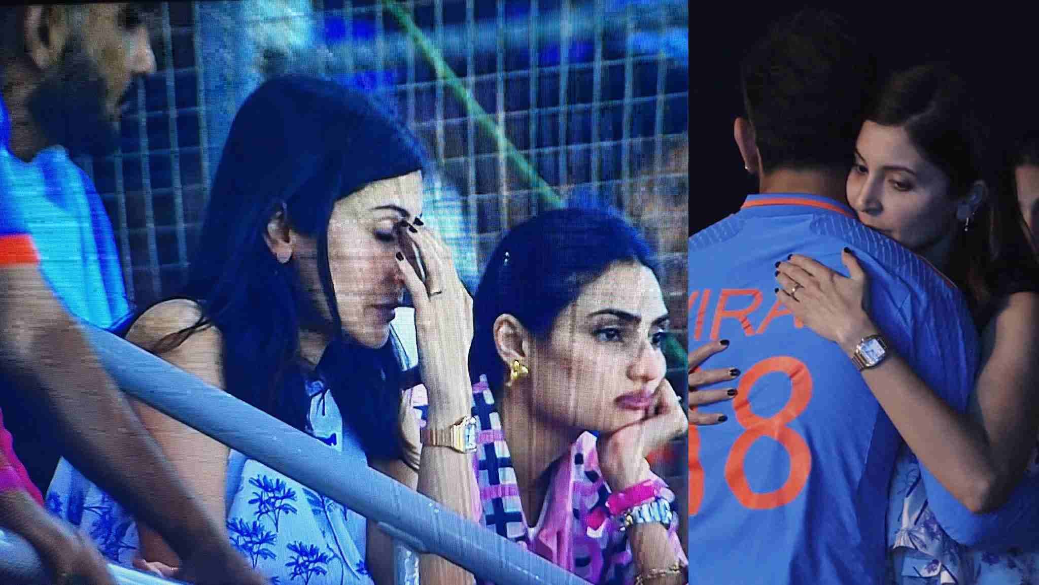 World Cup में हार के बाद भावुक हुए कोहली-राहुल, वीडियो में दिखा अनुष्का शर्मा और अथिया शेट्टी का रिएक्शन