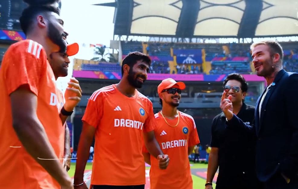 World Cup 2023: वानखेड़े स्टेडियम में पहुंचकर गदगद हुए डेविड बेकहम, सचिन तेंदुलकर को लेकर कही बड़ी बात