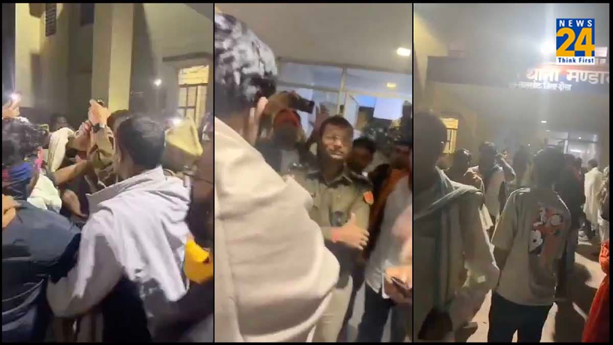 Rajasthan: मतदान से पहले भाजपा कार्यकर्ताओं और पुलिस में भिड़ंत, थाने में मचा बवाल