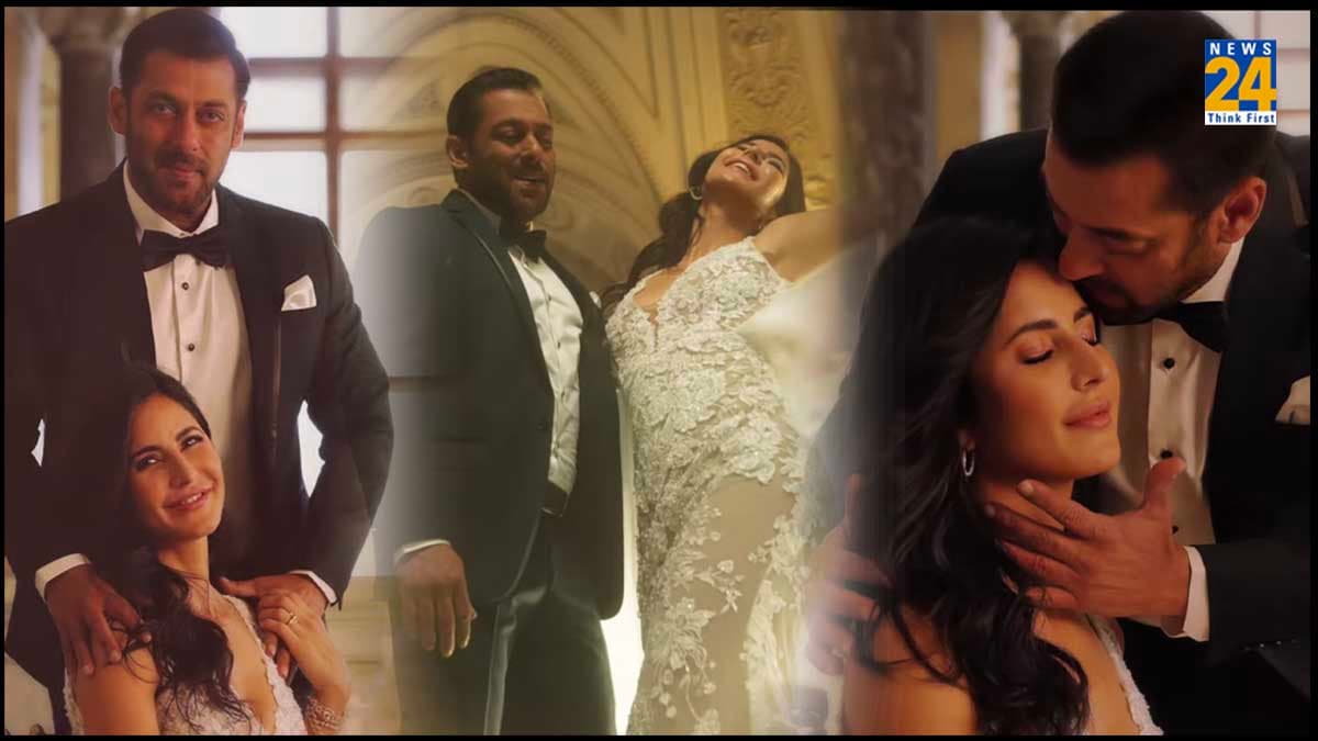 Tiger 3 Song: कैटरीना कैफ को Kiss कर बोले सलमान खान, 'इश्क गहरा मेरा, तुझपे पहरा मेरा...'