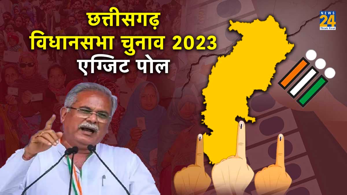 Chhattisgarh Assembly Election Exit Poll 2023: छत्तीसगढ़ में कांग्रेस या भाजपा? क्या कहता है News24-TodaysChanakya का अनुमान