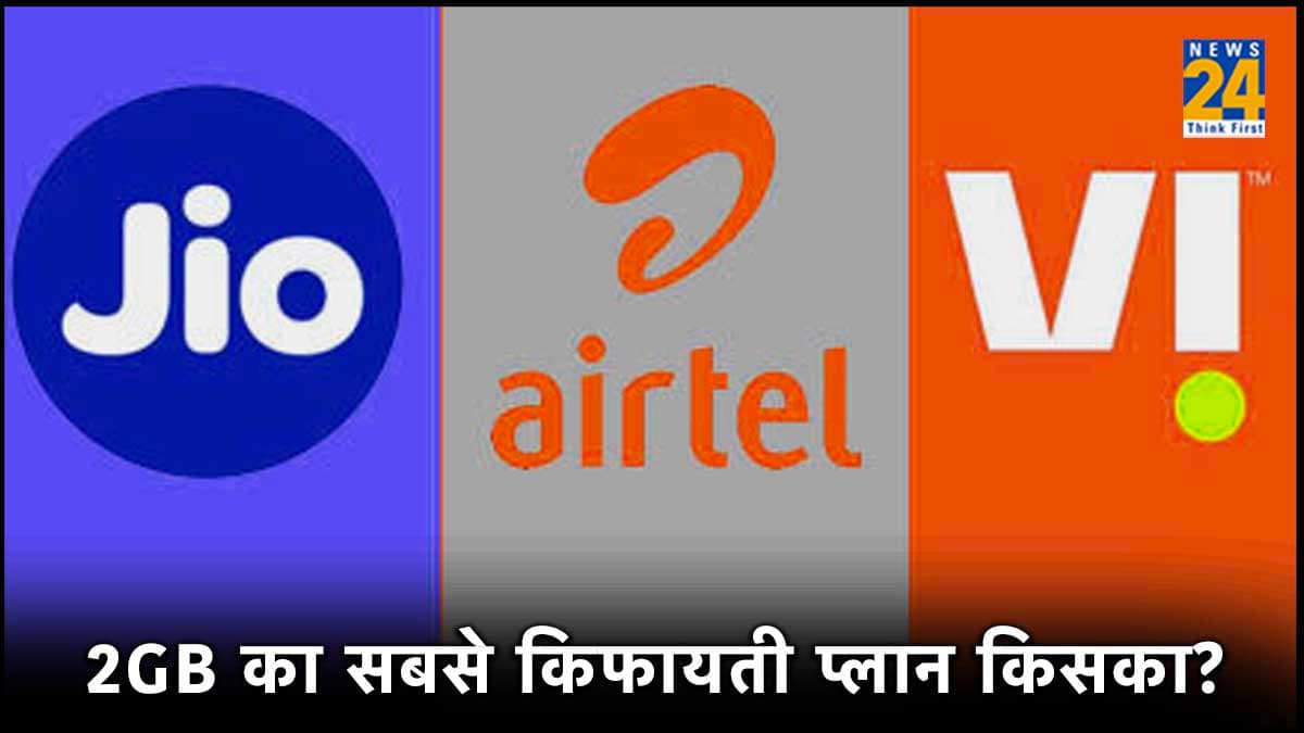 2GB Data Recharge वाला सबसे बेस्ट प्लान कौन सा? कम खर्च में पाएं ढेरों फायदे