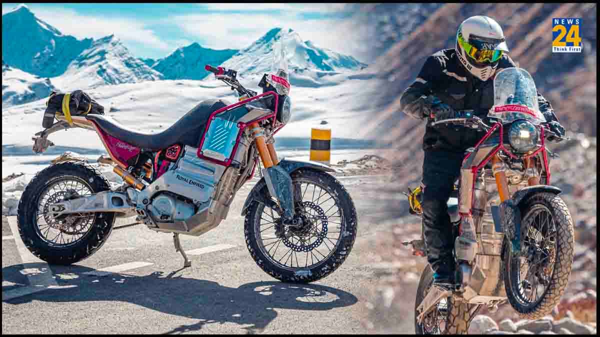 आ गई Royal Enfield की इलेक्ट्रिक बाइक, नाम है HIM-E