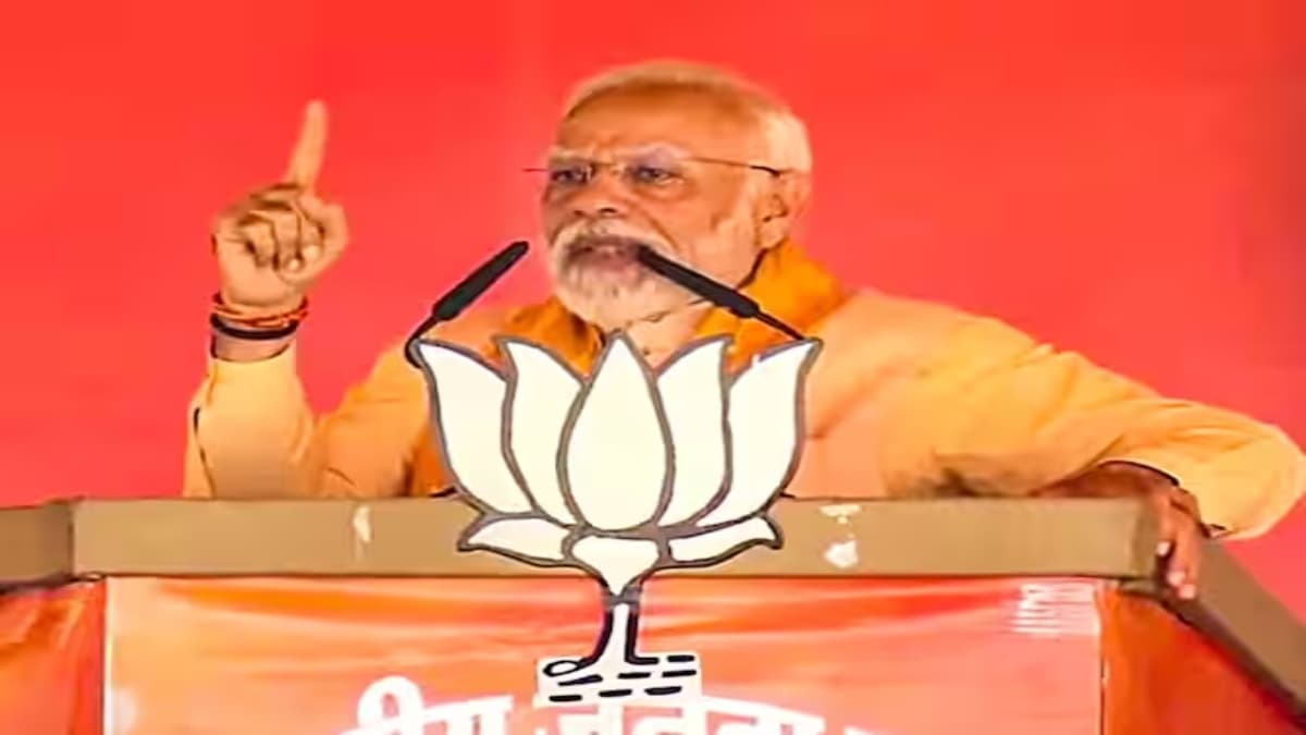 खंडवा में विपक्षियों पर भड़के PM मोदी, बोले- जहां कांग्रेस की सरकार वहां सिर्फ झगड़ा