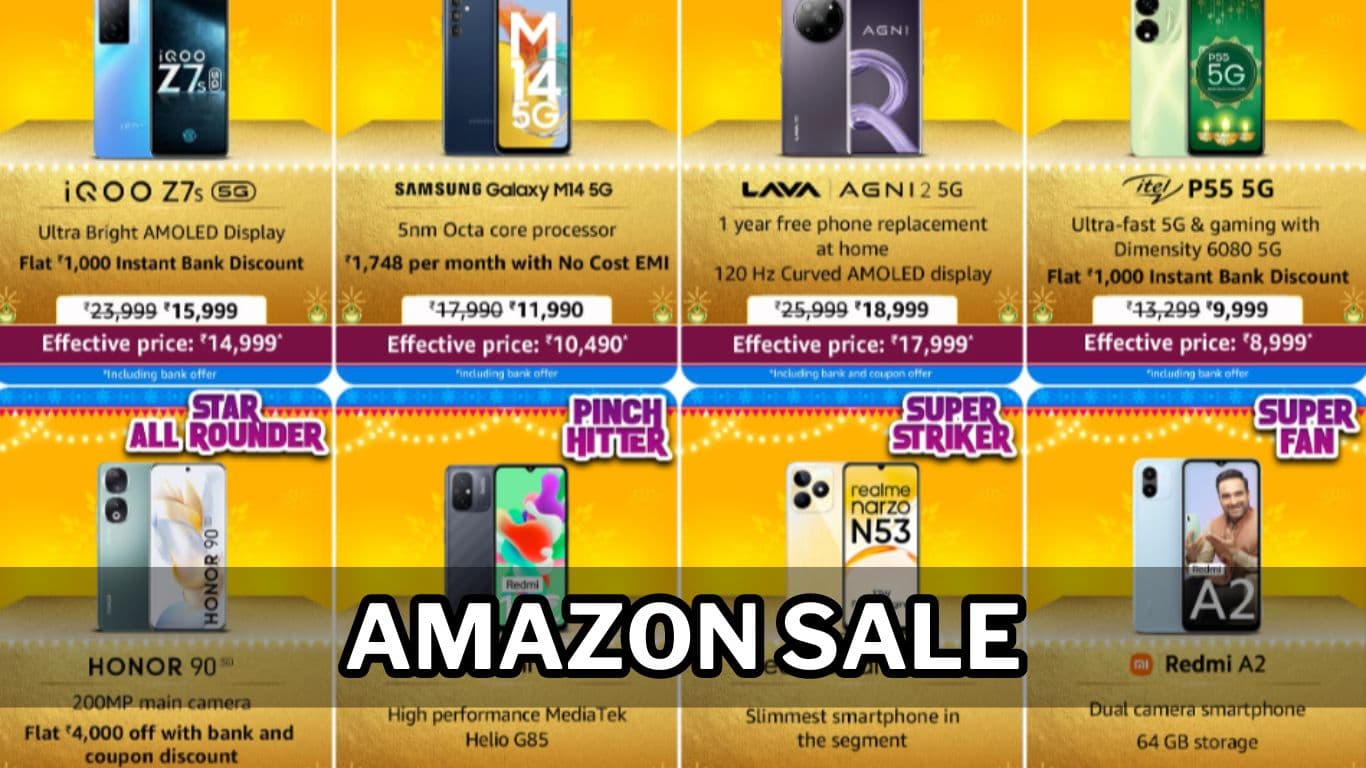 Amazon Sale में खरीदें 20 हजार रुपये से कम के धांसू Smartphones, फीचर्स और लुक है किलर!