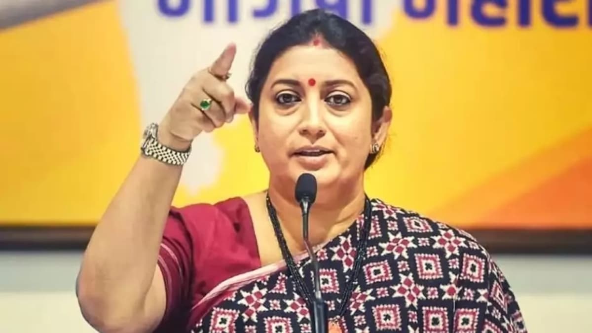 नीतीश कुमार के बयान पर स्मृति ईरानी का तंज, कहा- कांग्रेस को सांप सूंघ गया क्या...जो बयान जारी नहीं किया
