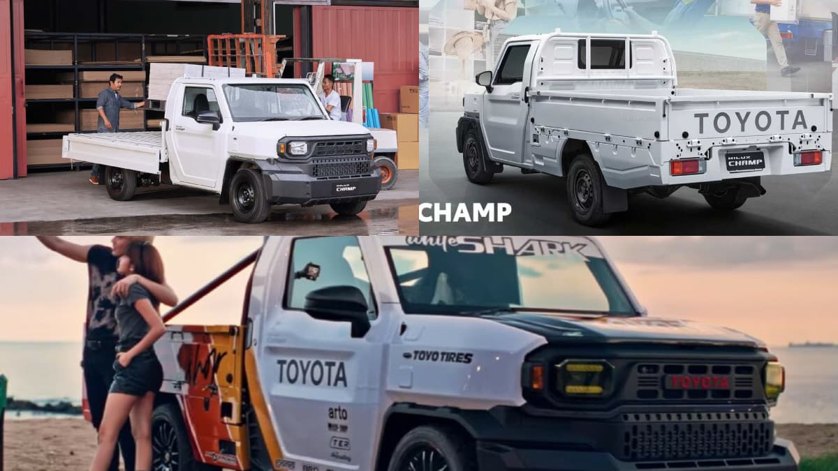 पिकअप ट्रक या चाहिए घूमने के लिए Caravan, Toyota का यह Champ करेगा हर जरूरत पूरी