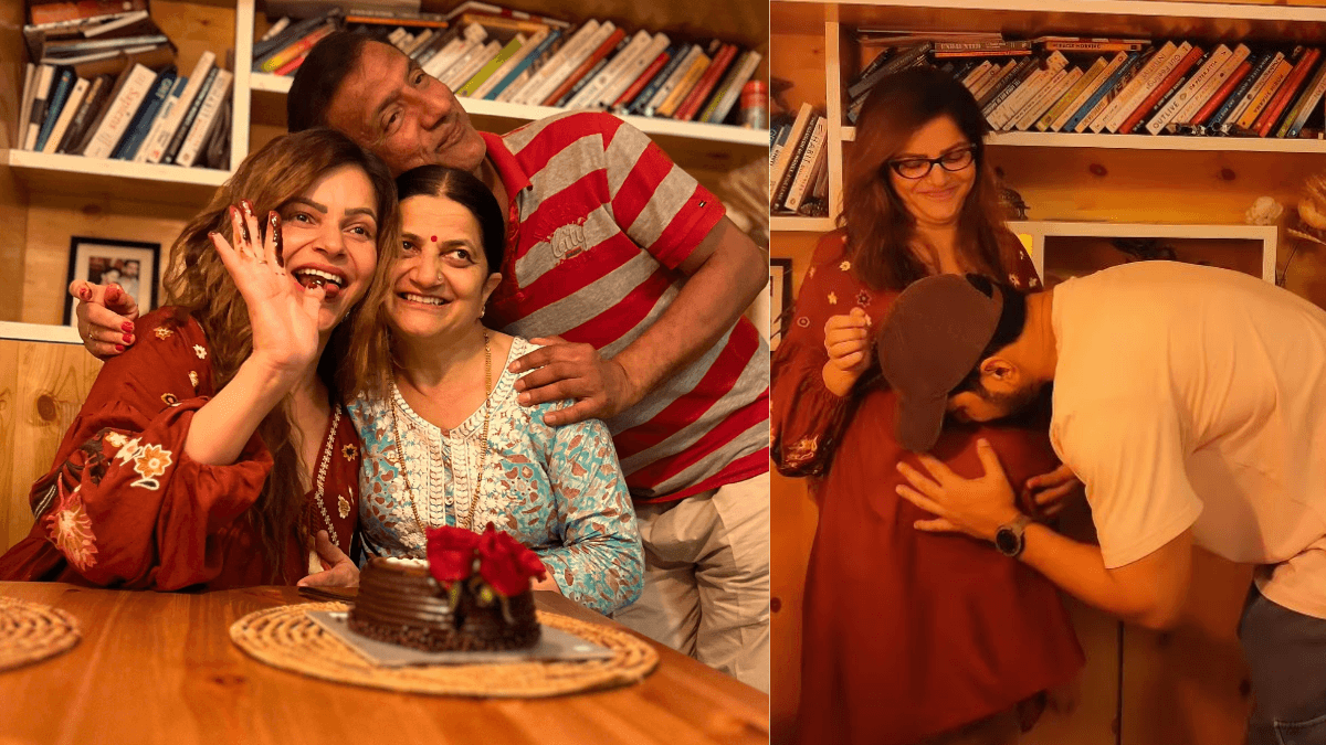 Rubina Dilaik ने डिलीवरी से पहले परिवार संग मनाया जश्न, Abhinav Shukla का अंदाज देख फैंस भी फिदा